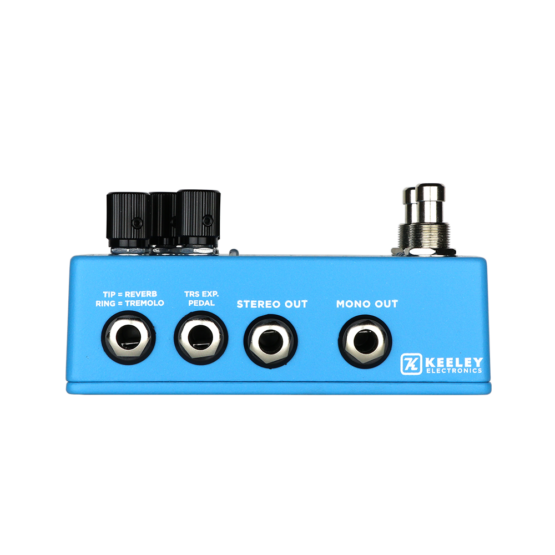 Used Keeley Hydra Stereo Reverb & Tremolo Guitar Effects Pedal - Image 6