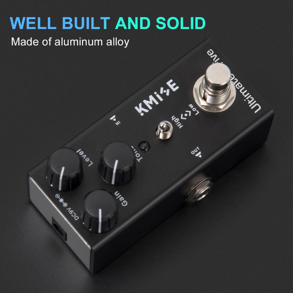 Kmise-Guitar-Pedal-Overdrive-Electric-Guitar-Ultimate-Overdrive-Effects-Pedal-Mini-Single-True-Bypass-DC-9V-1